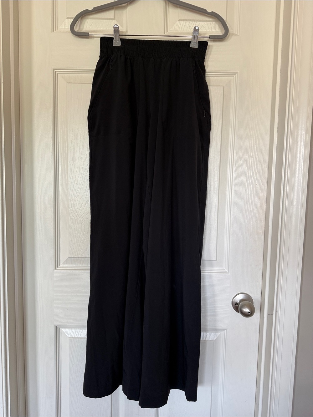 lululemon athletica Black Wide-Leg Track Pants